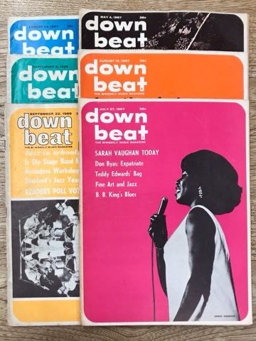 世界のジャズ雑誌入荷しました! DOWN BEAT(MAGAZINE),JAZZ HOT