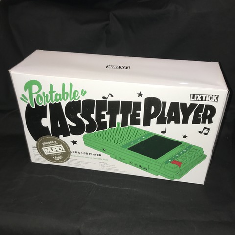 その他 LIXTICK PORTABLE CASSETTE PLAYER + MURO LIXTICK / PortablLe Cassette Player & DJ MURO f