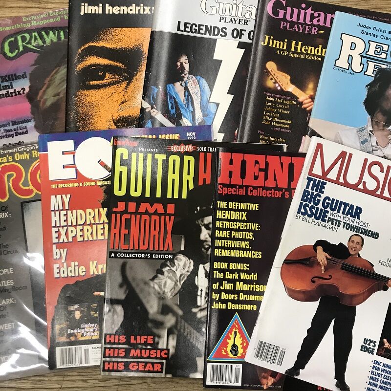 ジミヘン】JIMI HENDRIX稀少書籍・グッズがまとめて入荷