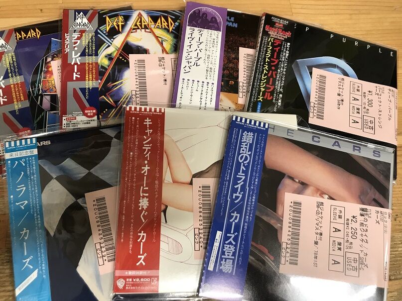 12/05(月) 【廃盤多数】ロック紙ジャケットCD大量入荷 : ディスク
