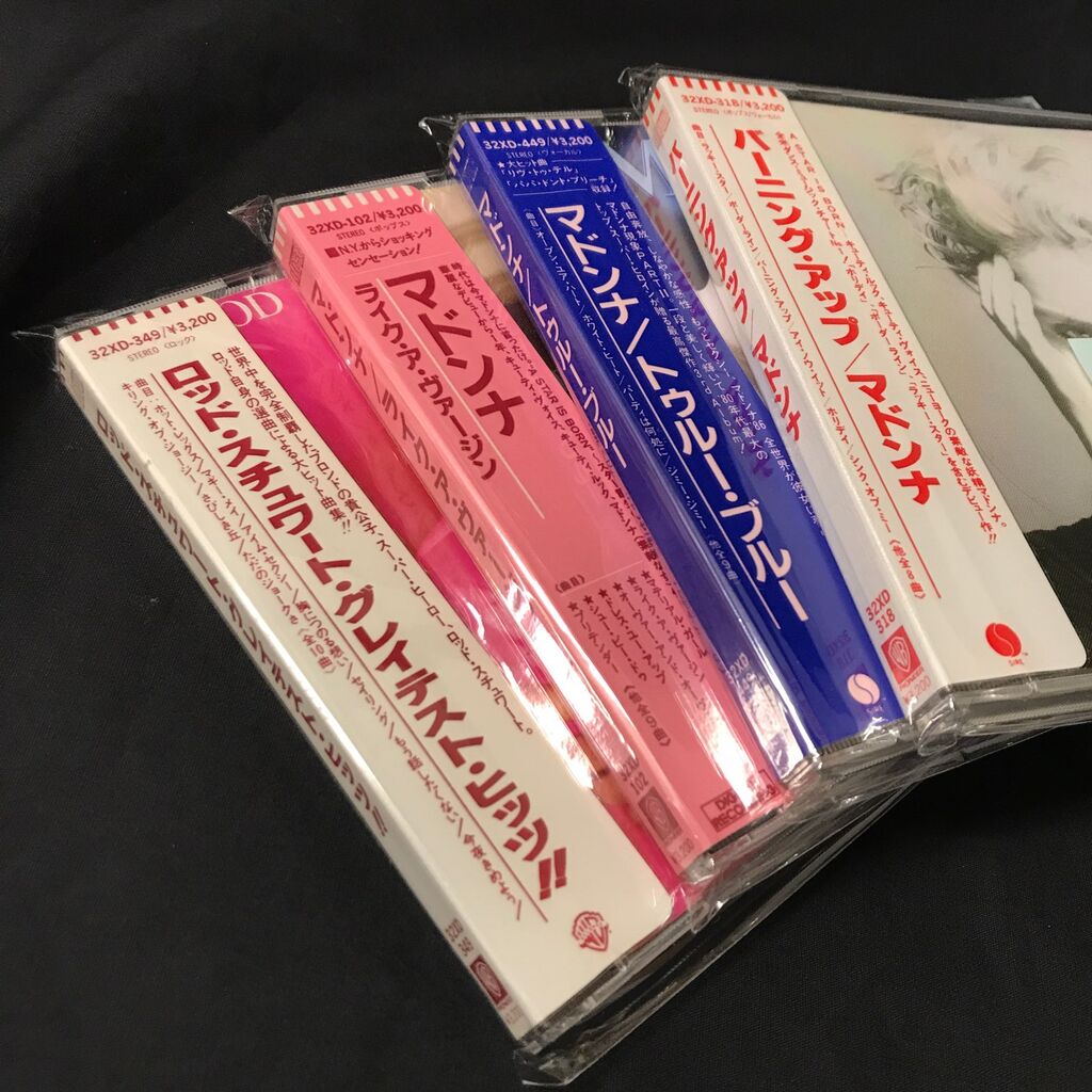 3&frasl;28(火)シール帯付多数旧規格・帯付CD多数入荷！ ～マドンナ