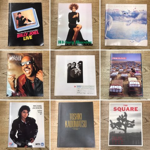 マイケルジャクソン コンサートパンフレット 激レア】マイケル