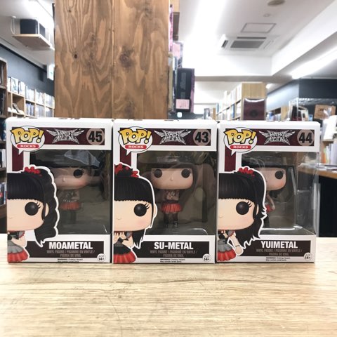 米FUNKO社の「POP!」シリーズ、BABYMETALのフィギュア3体入荷 