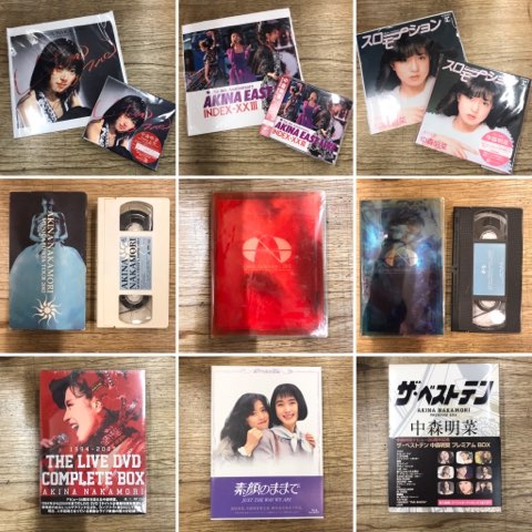 中森明菜】稀少盤CD・DVDメモラビリアなど多数入荷!! : ディスク