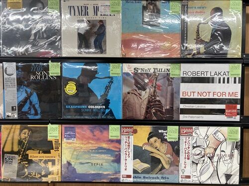 通販用リンクボタン付価格リスト更新いたしました。5/12(月)新着中古LP