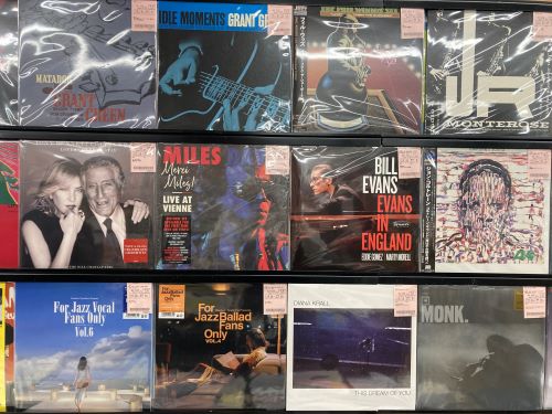 通販リンクボタン付価格リスト更新いたしました。1/10(金)新着中古LP