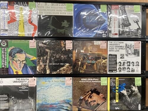 通販用リンクボタン付価格リスト更新いたしました。5/12(月)新着中古LP