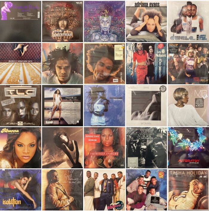 ダンスミュージックレコードまとめ売り オンライン出品開始しました⇒◎9/1(月) USED R&B VINYL 新着