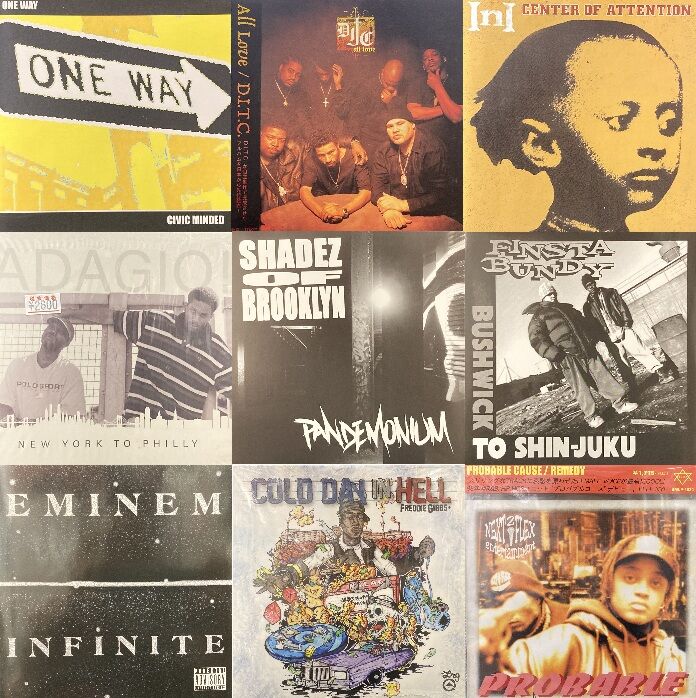 オンライン出品開始しました⇒◎1/24(土)UNDERGROUND HIPHOP 廃盤CD