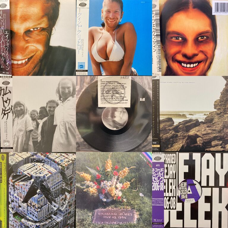 Aphex Twin エイフェックス　ツイン　大変美品 ◎5月12日(日) 【CLUB/DANCE】Aphex Twin 大量入荷!! : ディスク