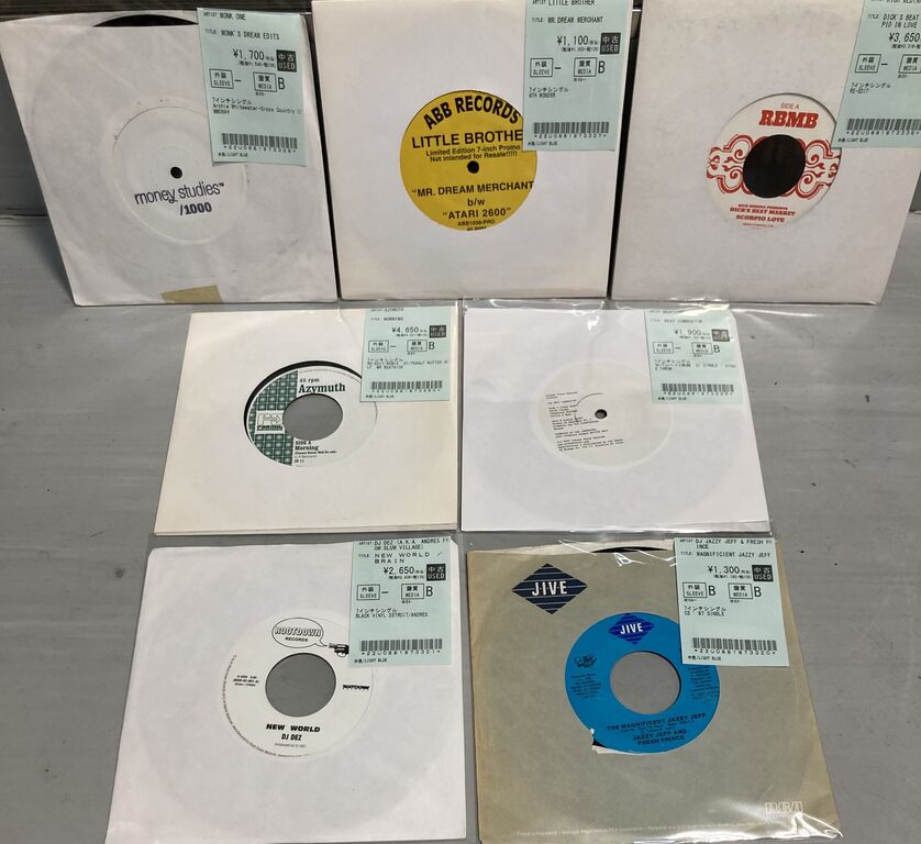 ◎9/2(火) USED HIPHOP /J HIPHOP 7インチレコード 新着中古入荷