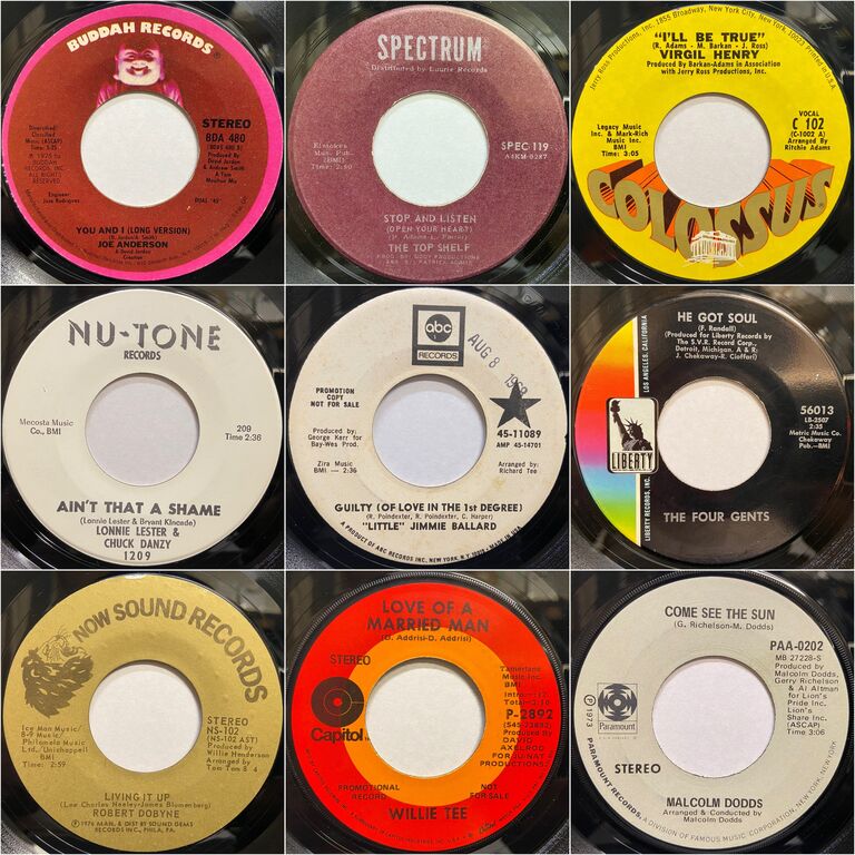 ◎2/20(金) SOUL・FUNK 45s 廃盤 お値段見直し品 250枚一挙放出