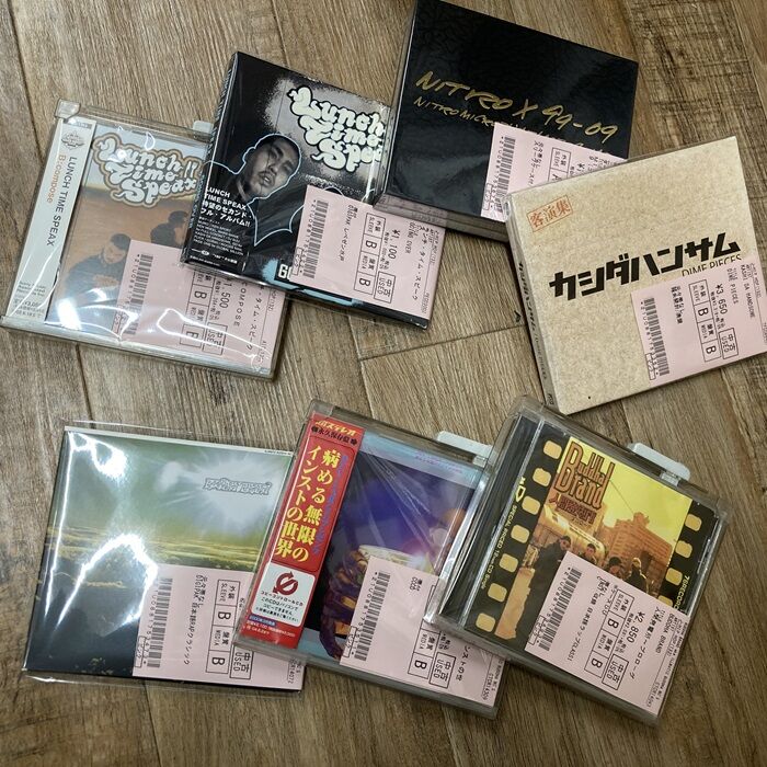 ◎2/9日(金) USED JAPANESE HIPHOP CD 入荷情報 : ディスク