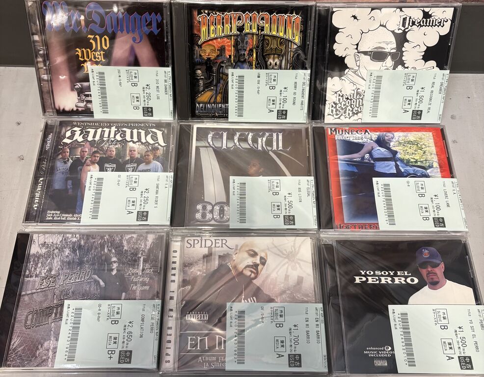 2/24(火)中古入荷♢CHICANO GANGSTA RAP CD入荷情報 : ディスク