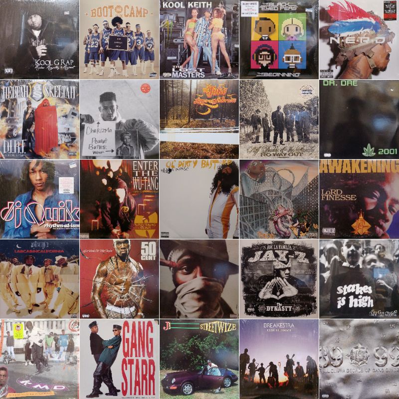 ◎8/24(土) HIP HOP / RAP USED LP 放出セール : ディスク