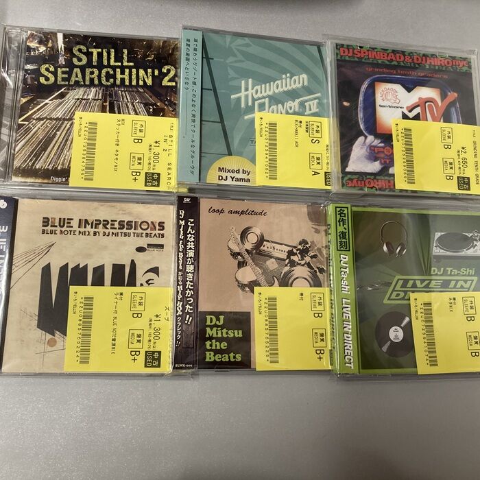 オンライン出品開始しました⇒◎4/10(金) USED MIX-CD 入荷情報