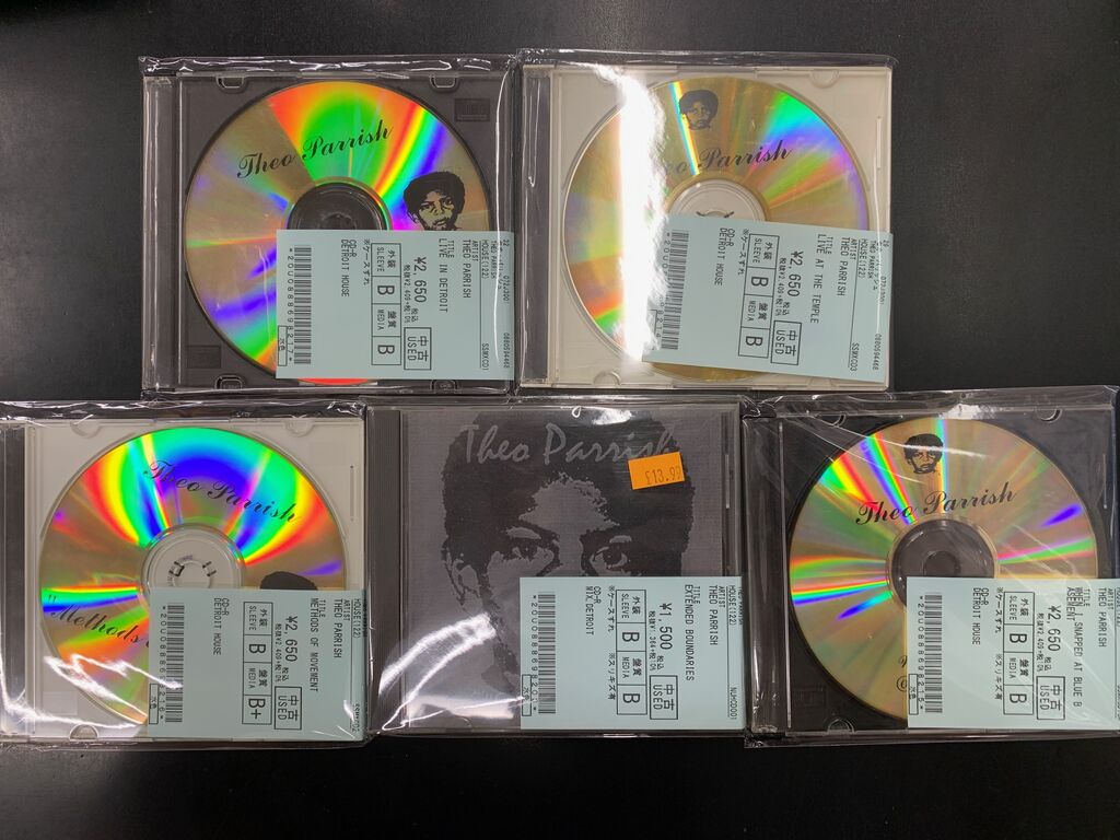 ◎8/22(火) THEO PARRISH 中古CD 入荷情報! : ディスクユニオン