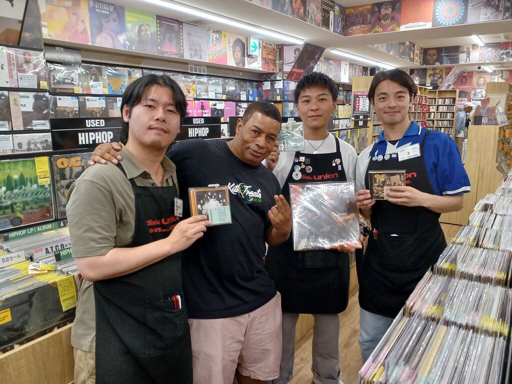 ◎8/27(火) A.G.(D.I.T.C.)ご来店 ＆ SOUTHPAW CHOP コラボ7インチ予約 