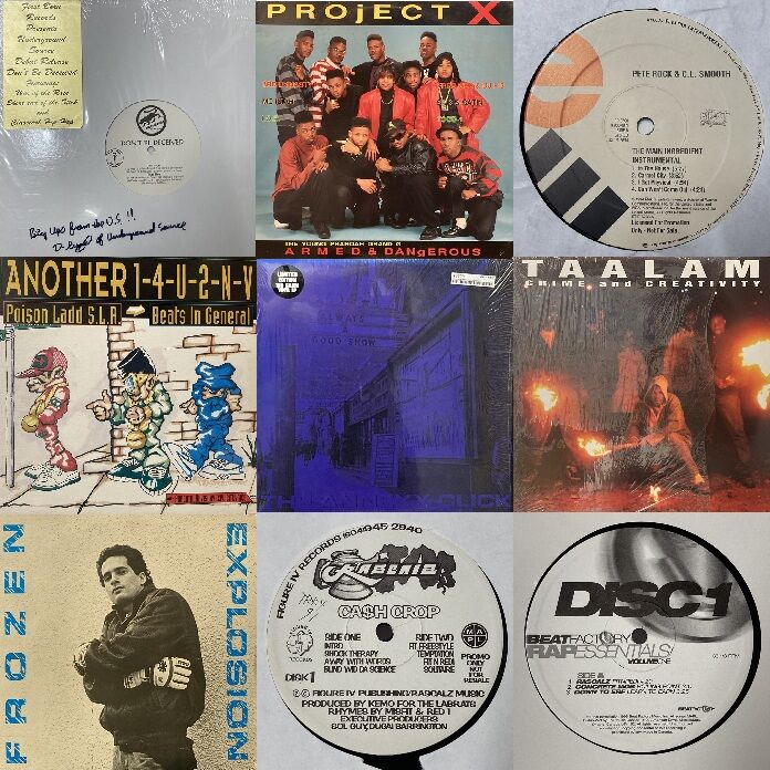 オンライン出品開始しました⇒◎5/4(月) 90's UNDERGROUND HIPHOP