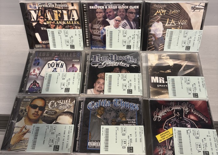 オンライン出品しました⇒7/1(水)中古入荷♢CHICANO GANGSTA RAP CD