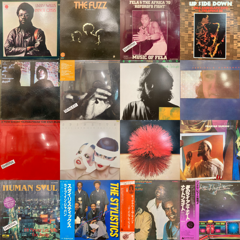 オンライン出品開始しました⇒◎9/1(月) SOUL・RARE GROOVE 新着