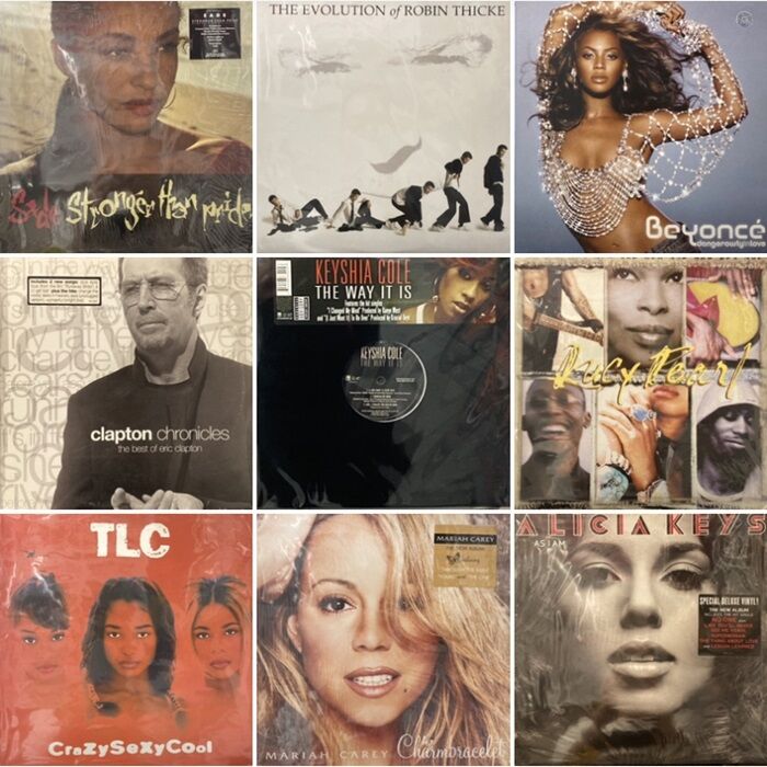 オンライン出品開始しました⇒8/4(日) R&B USED LP 入荷情報
