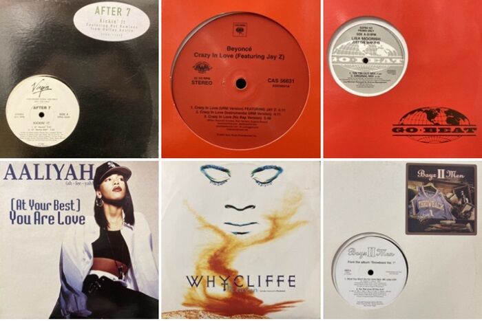 オンライン出品開始しました⇒◎1/7(火) R&B VINYL 新着中古品 一挙