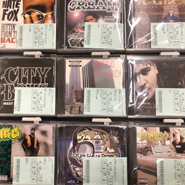 オンライン出品開始しました!→11/29(金) USED G-RAP CD 入荷