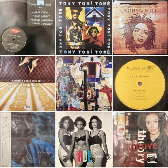オンライン出品開始しました⇒9月16日 (祝・月) USED R&B VINYL