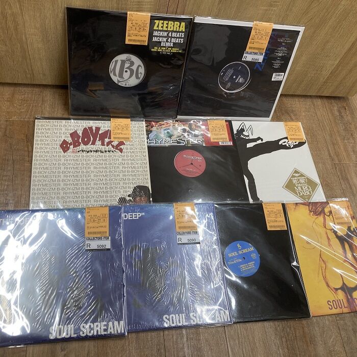 ZEEBRA☆JACKIN' 4 BEATS☆ジャケット割れあり 12 Zeebra Jackin' 4