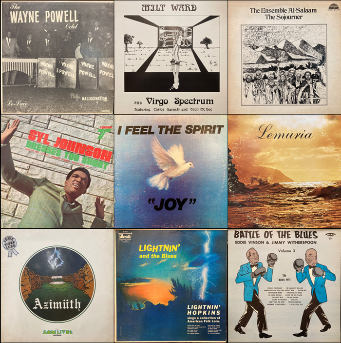 ◎7/18(土) SOUL・BLUES・JAZZ・WORLD 廃盤LP ストックリスト公開