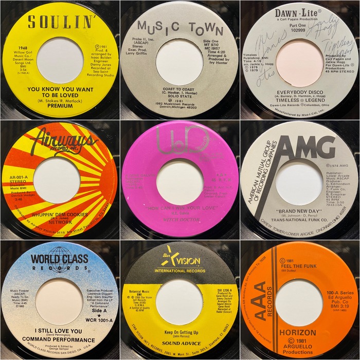 ☆4/14(火)オンライン出品開始☆ ◎4/11(土) SOUL・FUNK 7inch 廃盤