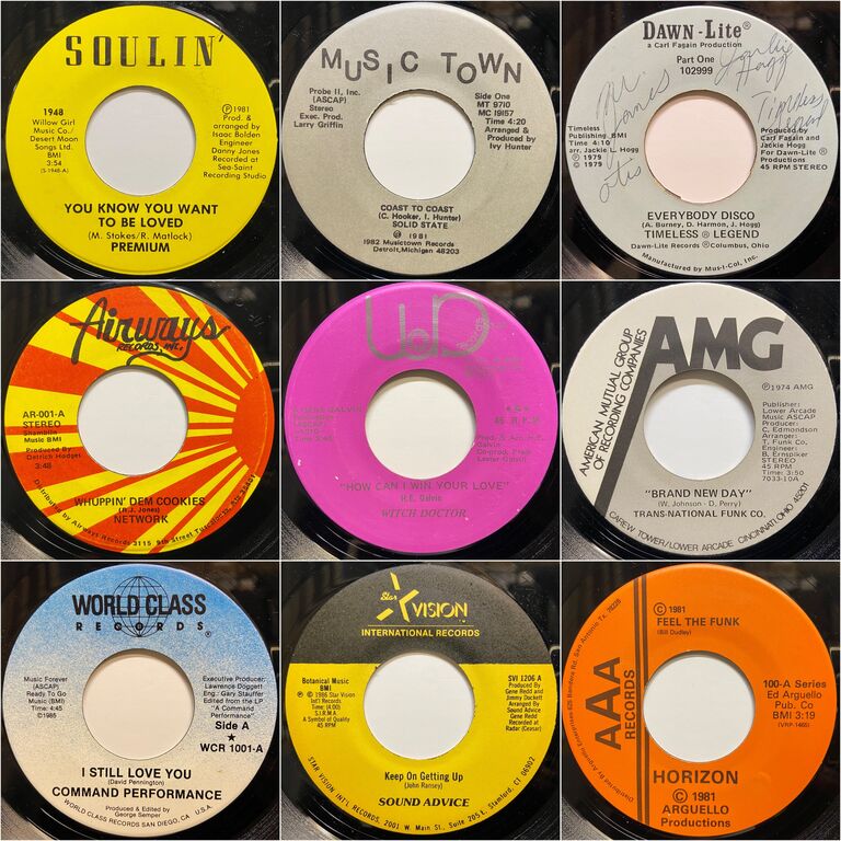 ☆4/14(火)オンライン出品開始☆ ◎4/11(土) SOUL・FUNK 7inch 廃盤