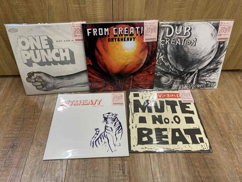 DRY & HEAVY ONE PUNCH ドライ&ベビー レコード DRY & HEAVY ONE
