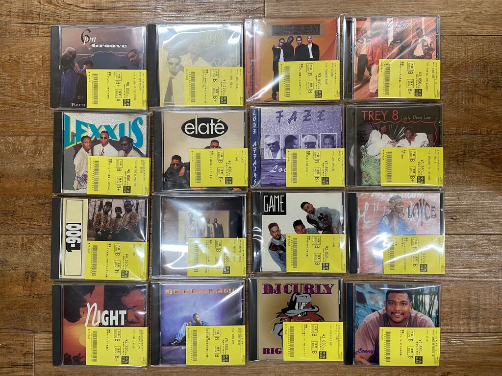 ◎9/14(月) R&B・INDIE SOUL 廃盤・新着中古CD 100枚 一挙出展