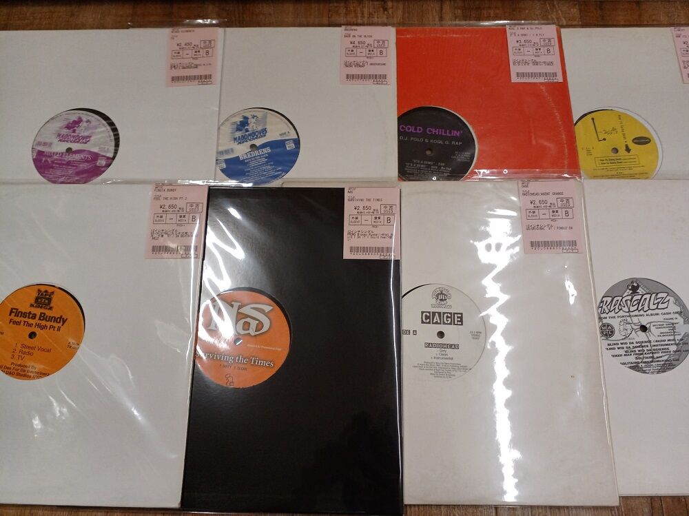 ◎9/1(金) USED HIP HOP 12inch SINGLE 新入荷情報 : ディスク
