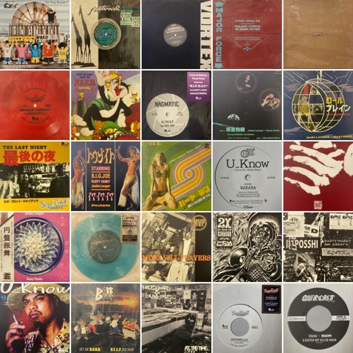 オンライン出品開始しました⇒◎1/24(土)JAPANESE HIPHOP 廃盤 VINYL