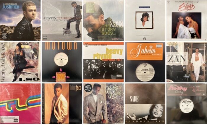 オンライン出品開始しました⇒◎1/7(火) R&B VINYL 新着中古品 一挙