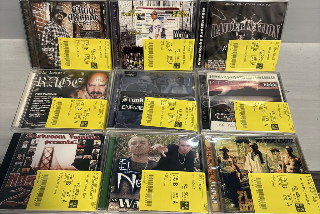 5/5(火)オンライン出品しました⇒5/4(月)中古入荷♢CHICANO GANGSTA