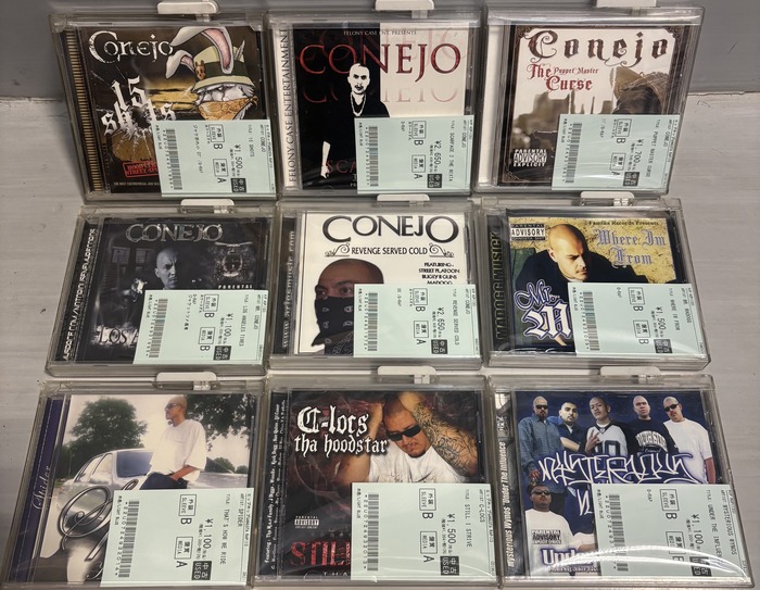 2/15(日)中古入荷♢CHICANO GANGSTA RAP CD入荷情報 : ディスク