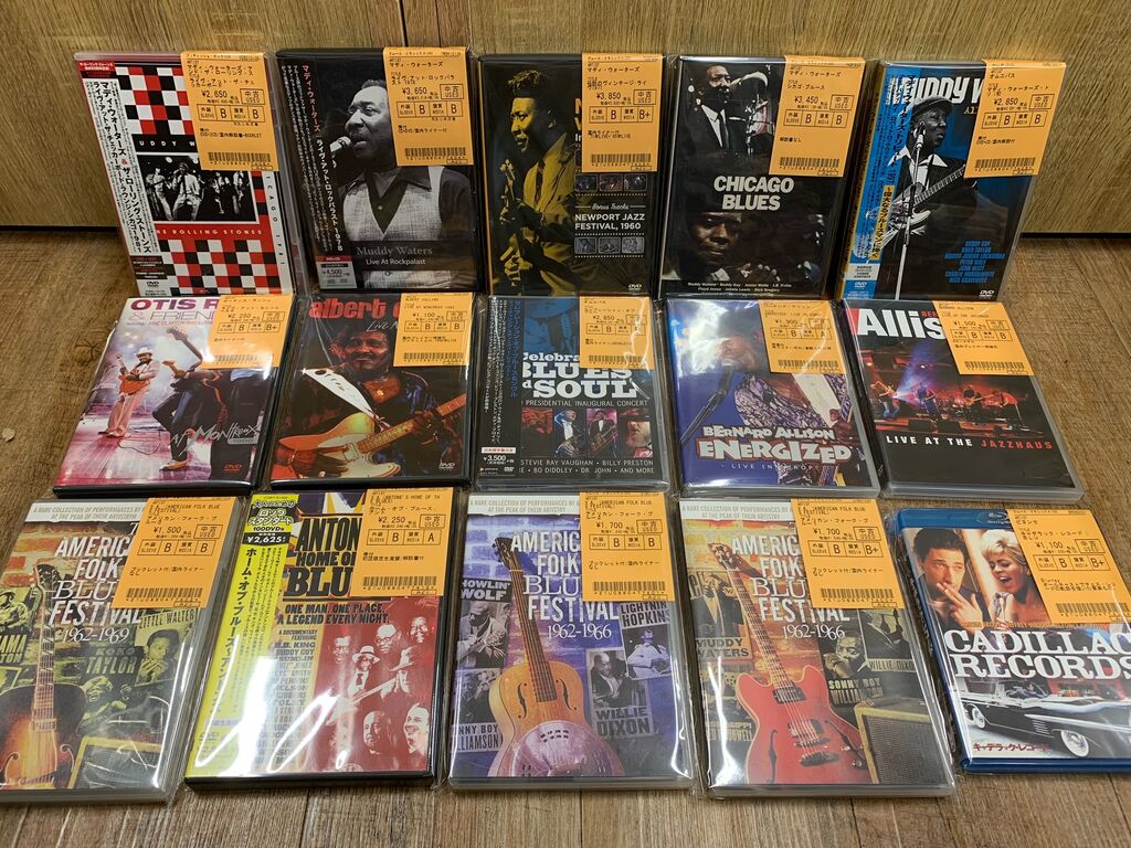 ◎12/25(月) BLUES・SOUL・JAZZ 中古DVD & BOX CD入荷情報 : ディスク