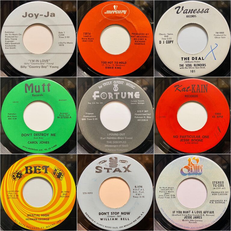 ☆4/14(火)オンライン出品開始☆ ◎4/11(土) SOUL・FUNK 7inch 廃盤