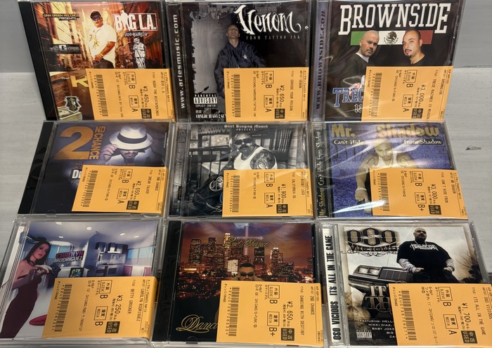 6/1(月)中古入荷♢CHICANO GANGSTA RAP CD入荷情報♢ : ディスク