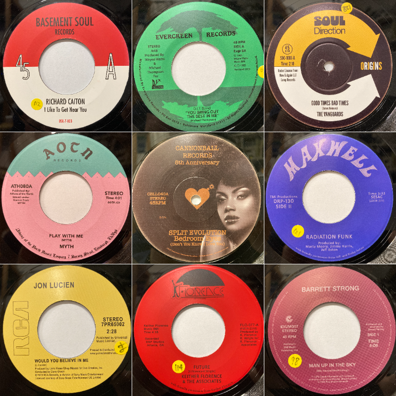 ☆1/26(月)オンライン出品開始☆◎1/17(土) SOUL・FUNK・DANCE 中古45s
