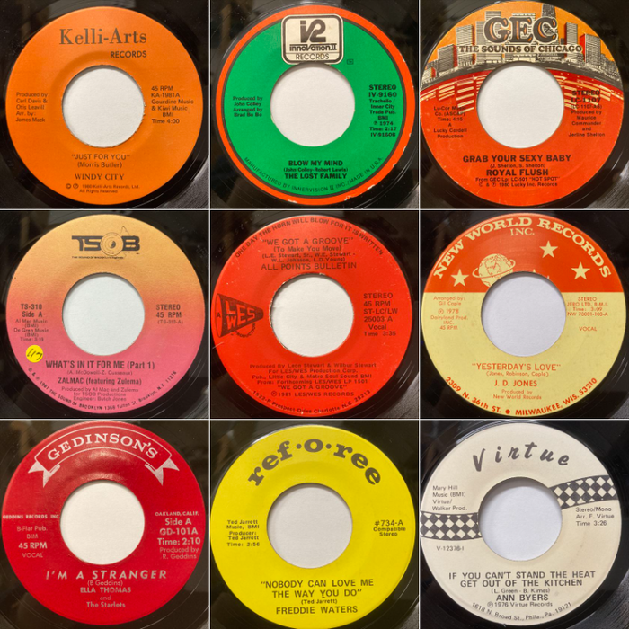 7インチsoul funk oldies 100枚セットジャンク　まとめ売り　① 7インチ soul funk oldies 100枚セットジャンク まとめ売り③