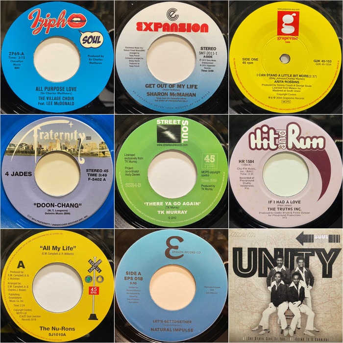 ◎1/24(土) SOUL 45s 廃盤 リイシュー盤・未発表音源盤 厳選入荷