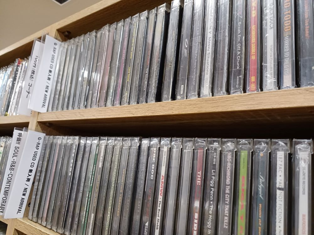 ◎11/12(日) GANGSTA RAP 中古CD お値段見直し品を中心に店頭コーナー