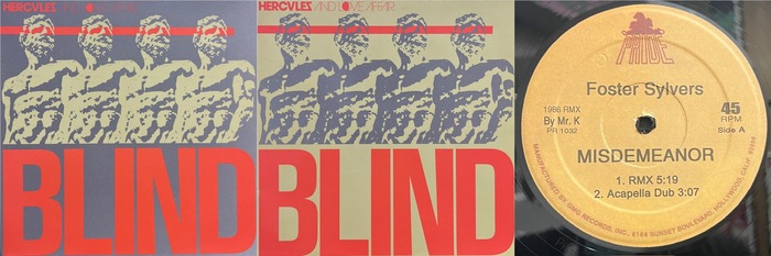 名盤放出！ Hercvles Frankie Knuckles / Blind