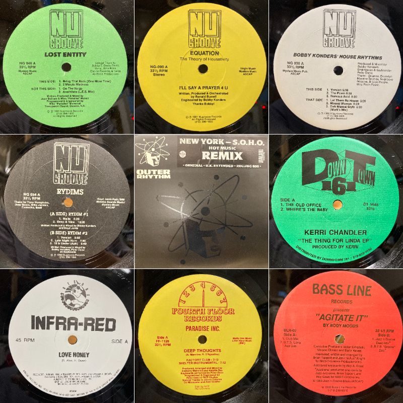 ◎6月1日(月) HOUSE・TECHNO 新着中古レコード200枚OVER放出