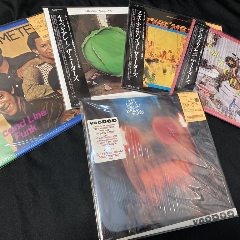 ◎6/8(月)NEW ORLEANS FUNK・R&B 中古LP(+12inchも少し)入荷情報